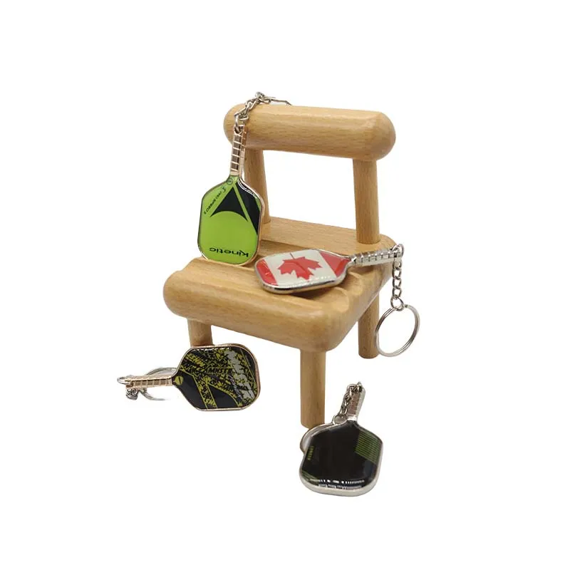 Wsnbwye Llaveros Pelotas Para Padel Gift Anime Sublimation Fan DIY Metal Padel Tennis Tshirts Keychain