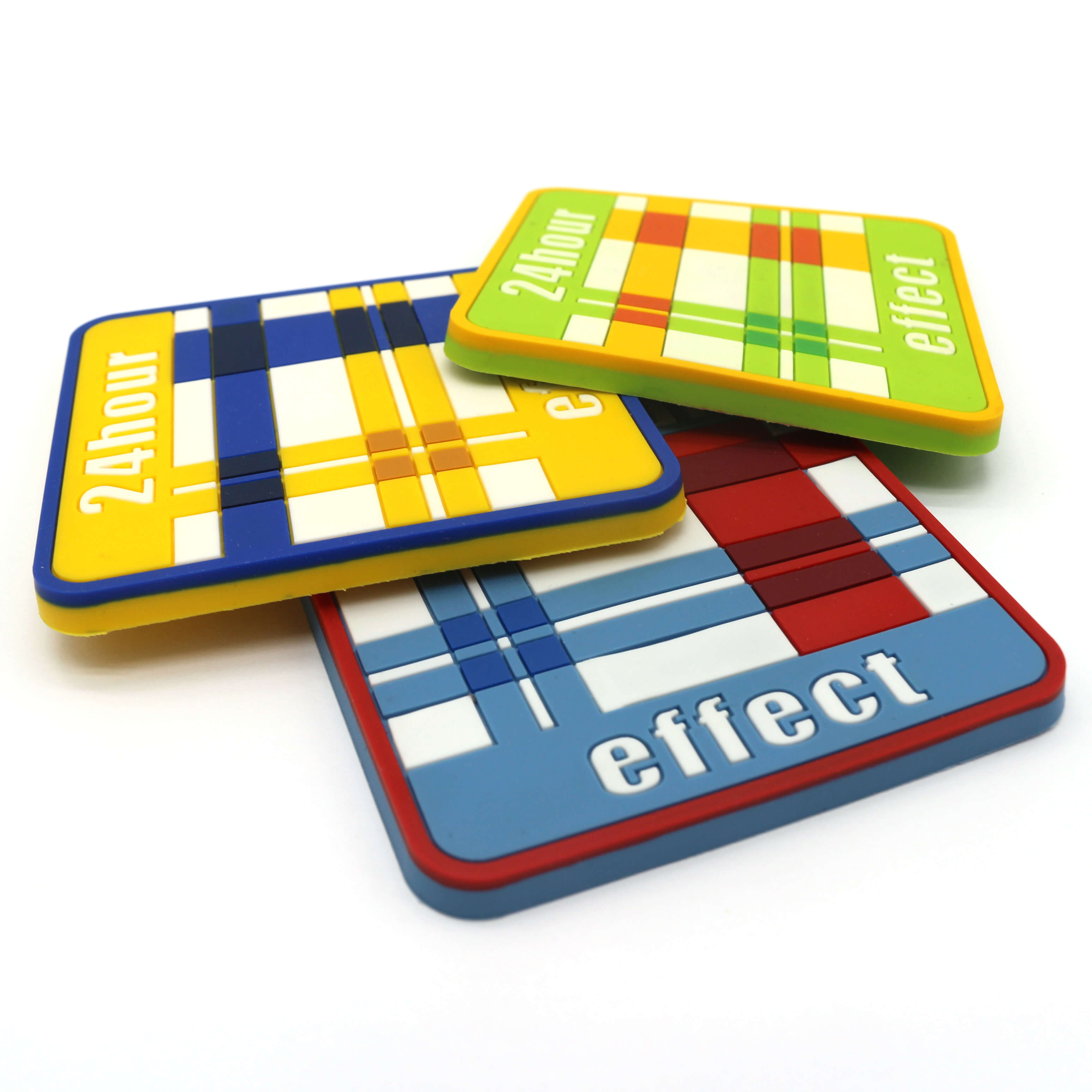 Lattice Series Coaster Kawaii Rubber Coaster Protection Desktop Coaster