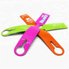 Custom Printed Logo Soft Plastic Pvc Travel Hanger Bag Luggage Name Tag