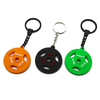 Factory Sales Key Ring Custom Logo Gym Barbell Rubber 2d Soft Pvc Keychain