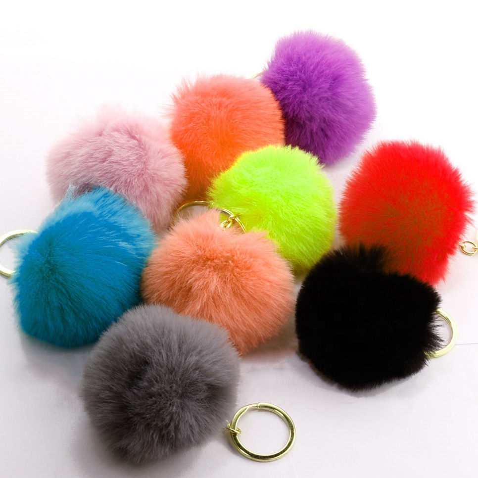 Promotion Gift 10*10Cm Wholesale Kawaii Keychain Custom Plush Keychain Plush Key Chains