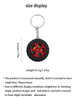 Customized Designer Gift Business Rubber Hankook Keyring Tire Tire-shaped Key Ring Wheel Tyre Rubber Wheel Tire Keychain
