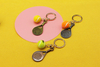 Custom Tennis Racket Charms Vintage Silver Fashion Charm Pendant For Jewelry Bag Lmetal Keychain 