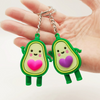Wsnbwye Doll Keychain for Bag DIY Sublimation Anime 3D Llaveros CHAVEIRO Silicone Rubber Yarn Doll Keychain Keychain