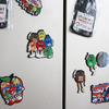 Anime Series Washable Rubber Fridge Magnets