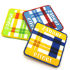 Lattice Series Coaster Kawaii Rubber Coaster Protection Desktop Coaster