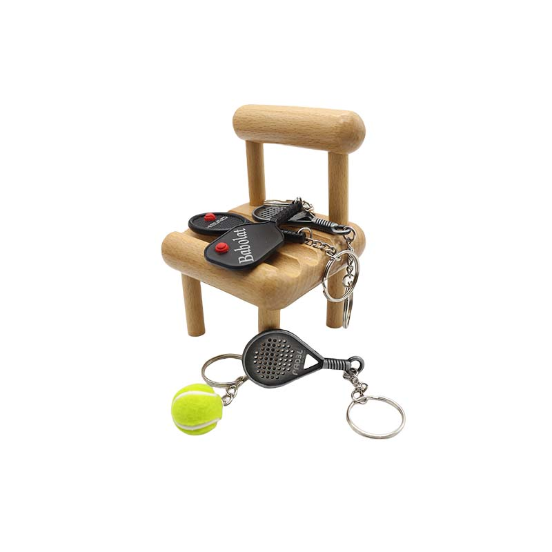 Wsnbwye Padel Panoramique Gift Anime DIY Metal Key Chain Cute Metal Padel Balls Babolat Keychain