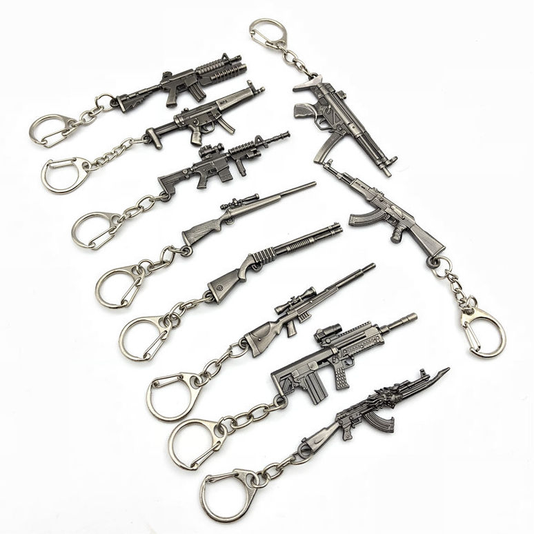 Llavero de coche de metal Wholesale Simple Metal Car Keychain Accessories Custom Metal Key Chains