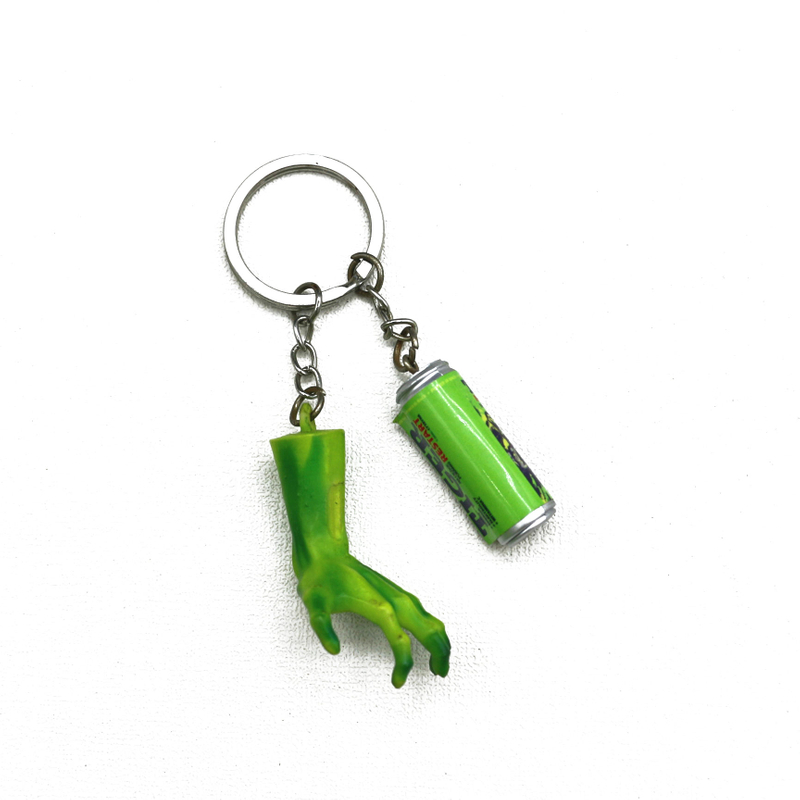 Devil Anime Peripheral Keychain Anti-Lost Key Accessories Custom Pattern Chain Key