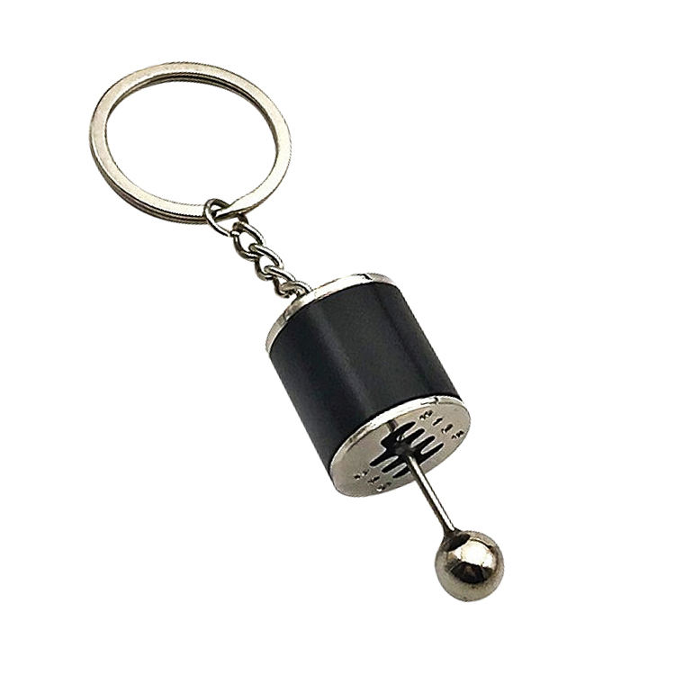 Simulation Model Metal Transmission Turbo Keychain Racer Metal Car Turbo Key Chain Adjustable Transmission Key Chain