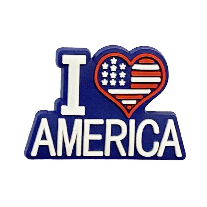 Amazon Sales Top Fridge Magnets American Independence Day Magnet For Fridge Wholesale PVC Fridge Magnet