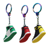 Sports Products Creative Gifts 3D Basketball Key Chain Accessories Mens Sneakers Shoe PVC Key Chains
