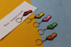 Rubber Keychain Oem Manufacture 2d/3d Logo Key Ring Footprint Wholesale Custom Pvc Keychain Bag Key Chain Set