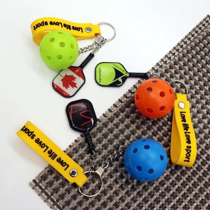 Llaveros Wholesale Business Epoxy Resin Drip Design DIY Metal Custom Paddle Keychain