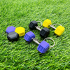 Personalised Gym Fitness Promo Gift Keyholder Fitness Custom 3d Rubber Llaveros Goma De Pesas Mini Dumbbell Barbell Keychain