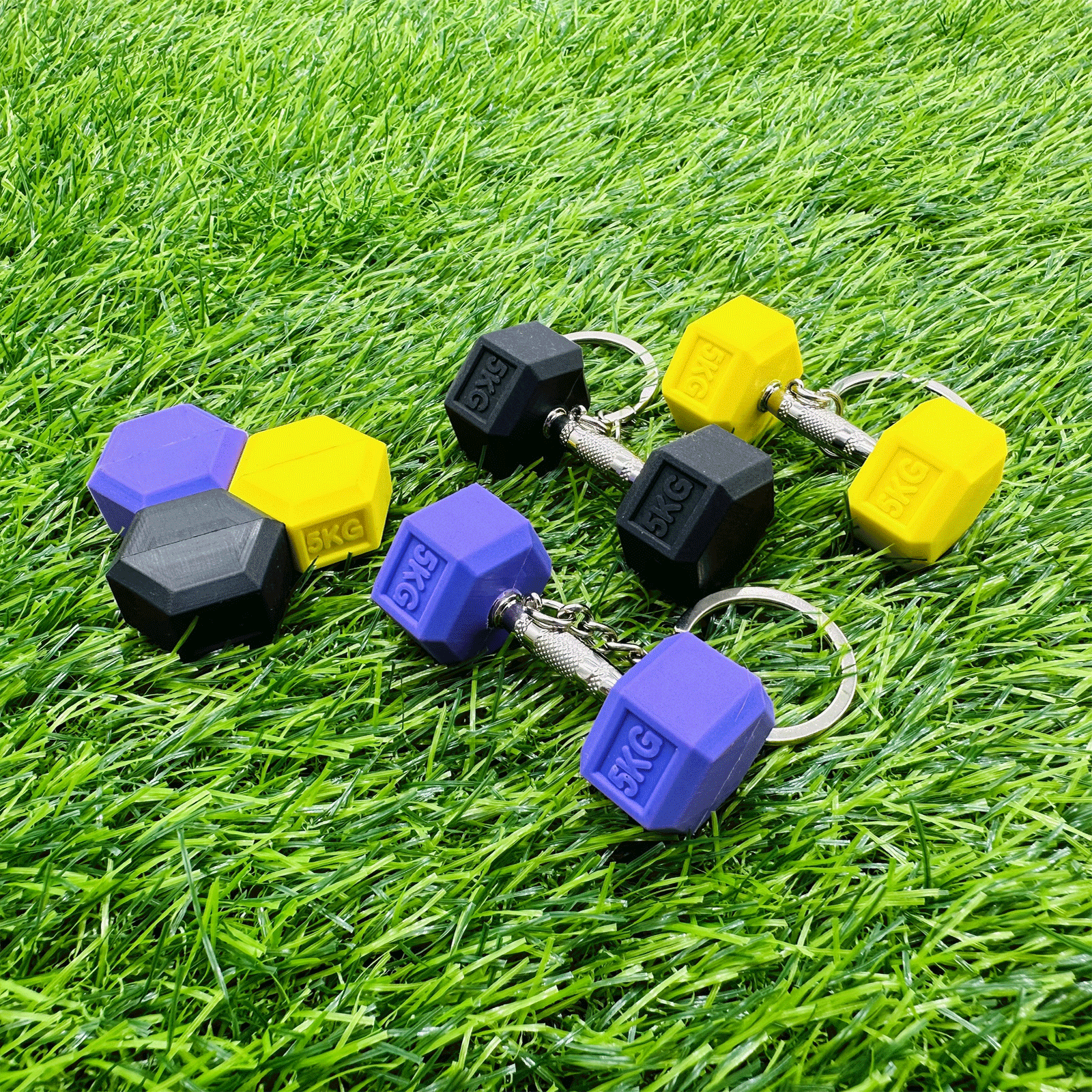 Personalised Gym Fitness Promo Gift Keyholder Fitness Custom 3d Rubber Llaveros Goma De Pesas Mini Dumbbell Barbell Keychain