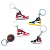 Llavero de zapatillas 3D Sneaker Keychain With Box Sublimation Keychain Nikee Key Chains