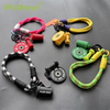 Bright And Colorful Three-piece Set of Kettlebells Barbells Plates And Dumbbells One-piece Keychain Durable And Convenient Neutral Style Suitable As A Gift for Fitness Enthusiasts