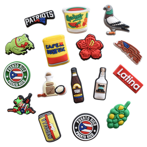 Mexican Food Summer Bubble Shoes Charms Custom