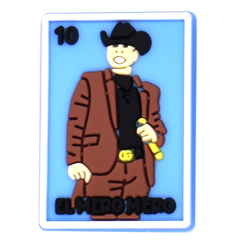 Mexican Rocker Pop Shoes Charms for Bubble Shoes