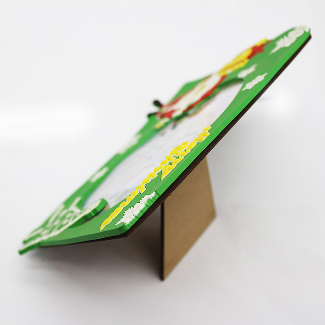 Custom Personalized Children 3D Cartoon Animal Soft Pvc Photo Picture Frame