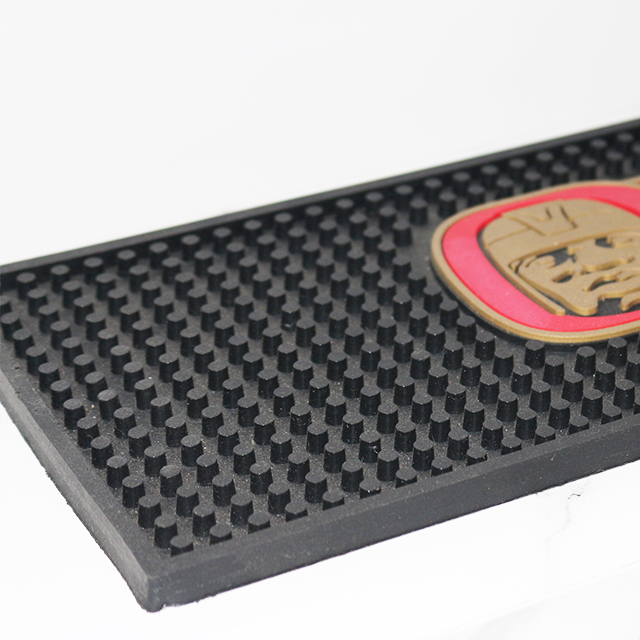 Anti Slip Soft Rubber Custom Spill Pvc Bar Mat