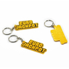 Personalized Design Phrase Rubber Keychain Custom