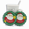 Santa Claus Coaster Christmas Ornament Coaster