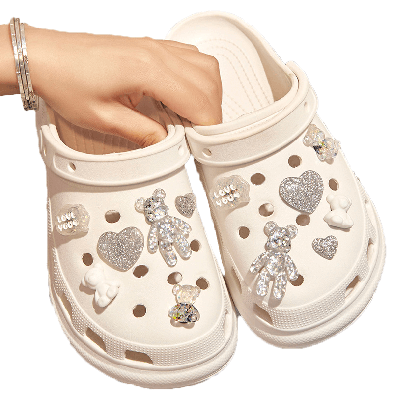 Cute Bear PVC Accessories DIY Crocs Charms