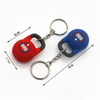 3D Mini Kettlebell Model Keychain Airtag Barbell PVC Soft Key Chain