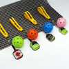 3D mini racket keychain Llaveros carbon resin gift custom logo enamel paddle accessories shovel pickpocket keychain