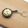 Kawaii Creative Realistic Customization Simulation Logo Food Model Cute Food Keychain Pendant Keyring Realistic Resin