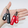 3D Llaveros standing boxing gloves keychain, horsehair anime gym, heavy-duty customized mini business gloves, car rearview mirror keychain