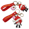 Wholesales Hot 3d Anime Cartoon Keychain For Boy Girl Gifts Key Ring Cute Pendants Key Holders Bad Bunny Keychain